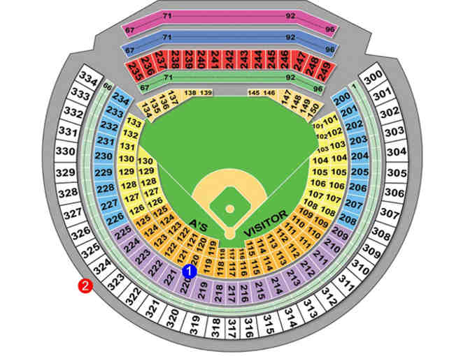 Oakland Athletics VIP Experience Including Field Visit with GM David Forst '98