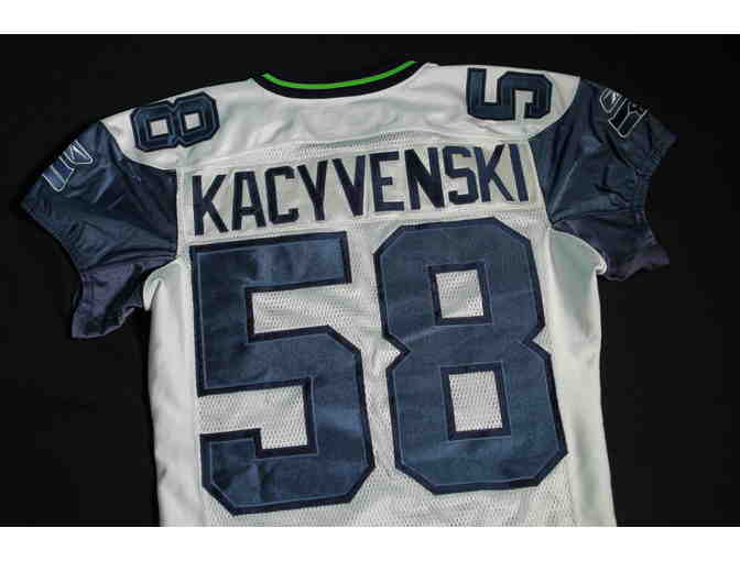 Isaiah Kacyvenski '00 Game Used Seattle Seahawks Jersey