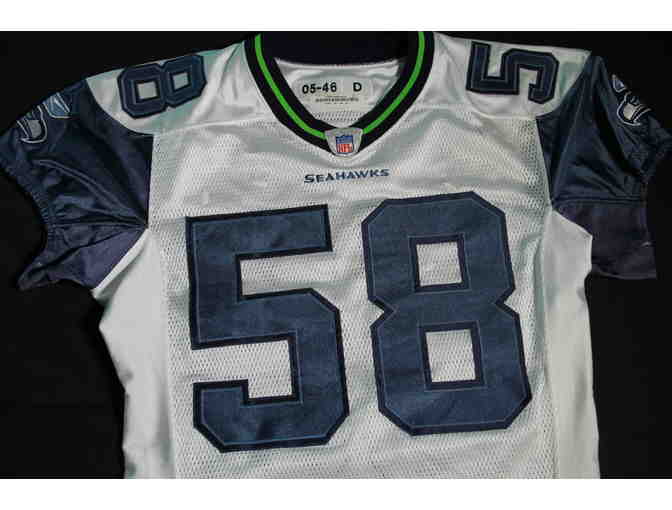 Isaiah Kacyvenski '00 Game Used Seattle Seahawks Jersey