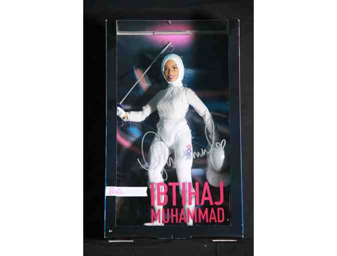 Ibtihaj Muhammad Signed Fencing Barbie Doll