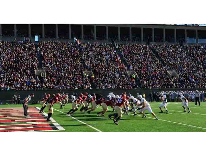 Two Sideline Passes for any 2019 Harvard Football home game