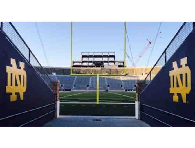 Notre Dame Football Experience - 4 tickets + private facility tour