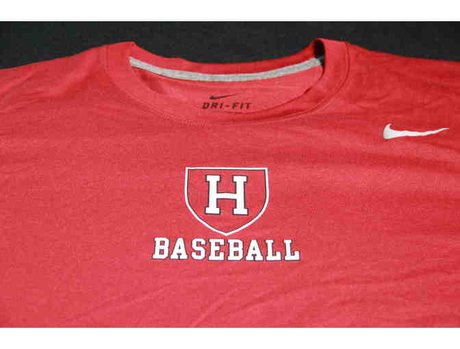Harvard Baseball Crimson Nike Dri-fit Longsleeve