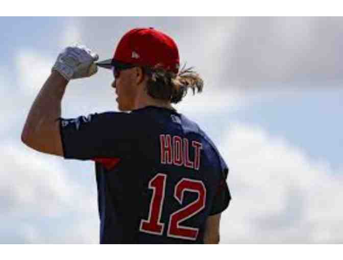 Brock Holt Signed Baseball
