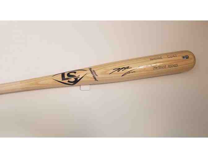 Nolan Arenado Signed Baseball Bat