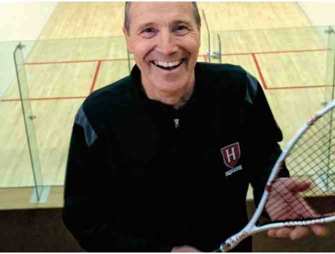 Two Private Squash Lessons with Harvard Head Coach Mike Way - Photo 1