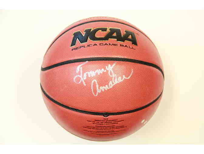 Tommy Amaker Signed Basketball