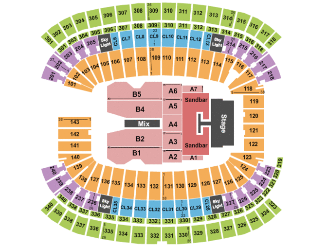 Taylor Swift Lover Fest at Gillette Stadium - 2 Tickets & one VIP Parking Pass