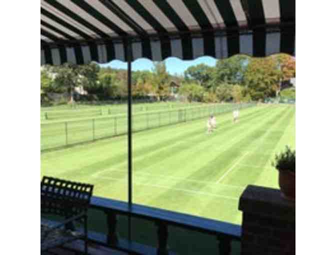 Longwood Cricket Club | Two Hours of Tennis on Grass Court and Drinks on the Porch!