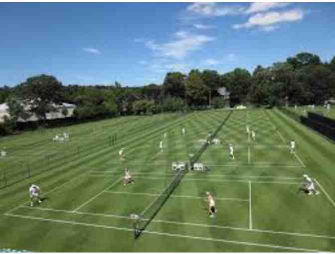 Longwood Cricket Club | Two Hours of Tennis on Grass Court and Drinks on the Porch!