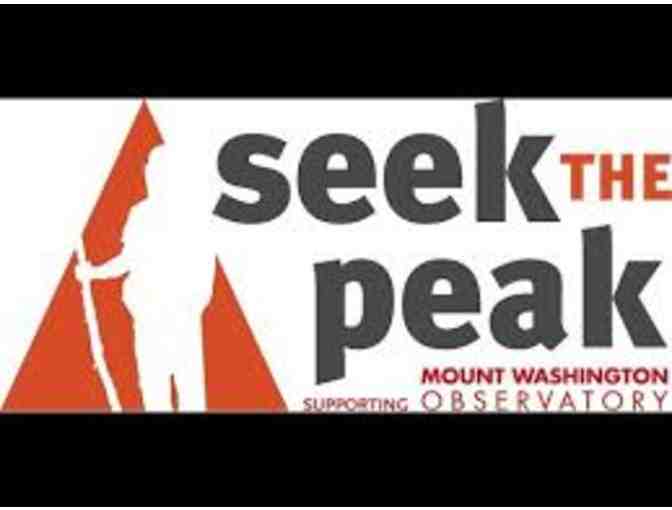 MOUNT WASHINGTON OBSERVATORY  & SEEK THE PEAK HIKE-A-THON PRIZE PACKAGE