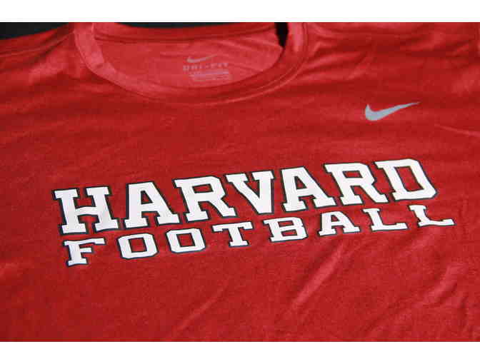 Harvard Football Crimson Nike Dri-fit T-Shirt - Photo 1