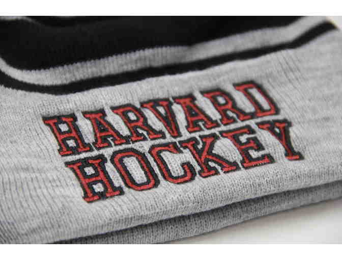 Harvard Hockey Grey Winter Hat