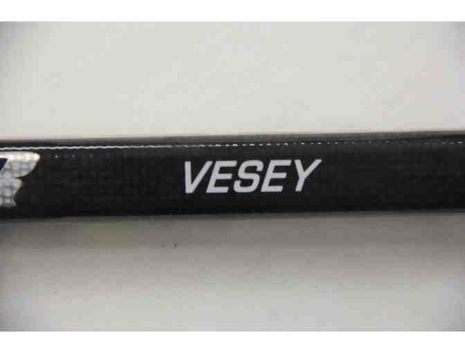 Jimmy Vesey Signed Hockey Stick