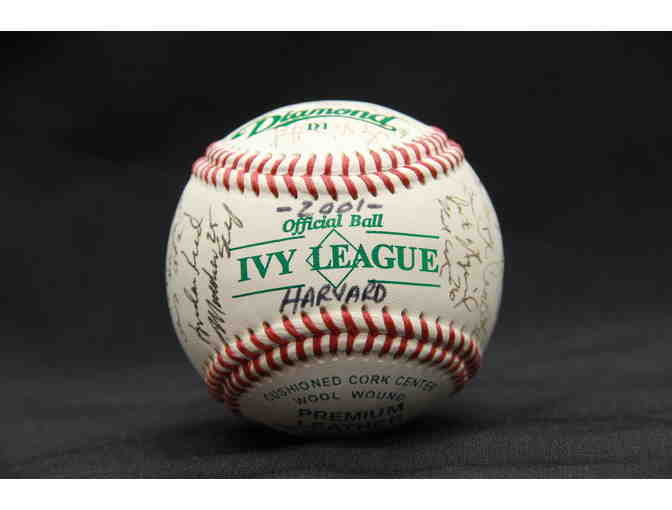 2001 Harvard Baseball Ivy League Champions Signed Baseball