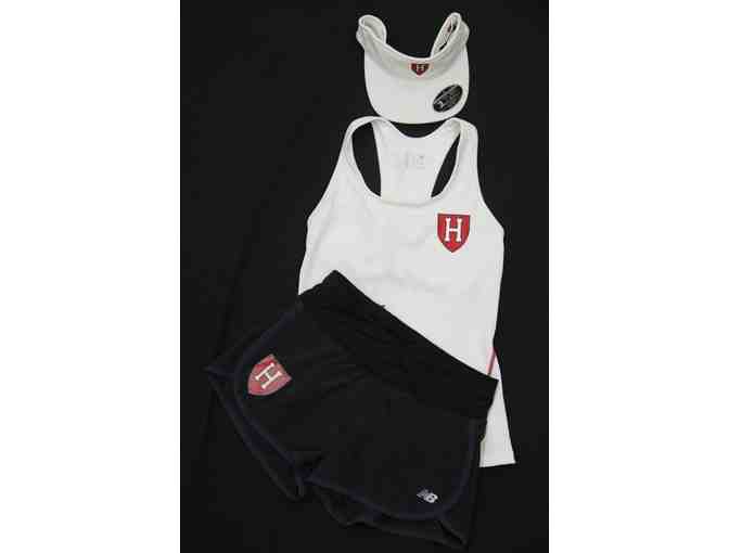 Harvard Women's Tennis Outfit