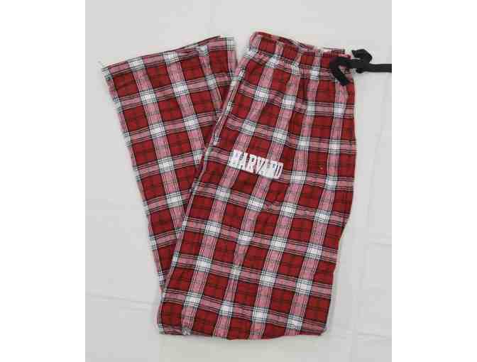 Harvard Crimson Plaid Sleepwear Pants - Photo 1