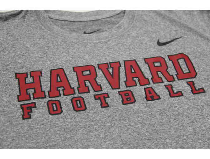Harvard Football Grey Nike Dri-fit T-Shirt - Photo 1