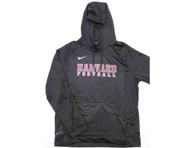 Harvard Football Nike Dri-Fit Hooded Sweatshirt - Photo 1