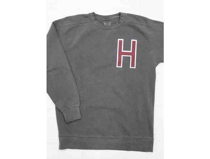 Harvard Crew Neck Fleece Sweatshirt