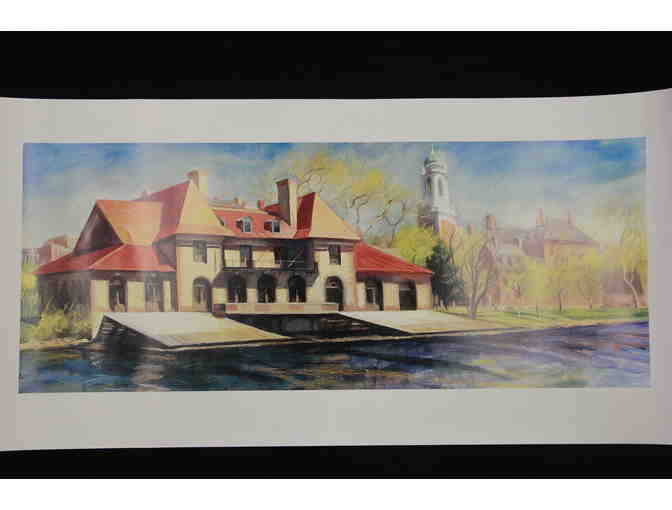 Weld Boathouse Print