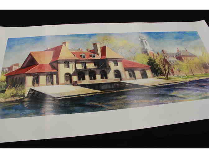 Weld Boathouse Print
