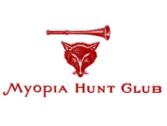 Myopia Hunt Club - Golf 3-Some with Host and Lunch
