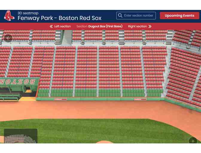4 Dugout Box Red Sox Game Tickets &amp; Parking - Tuesday, May 16 - Photo 3