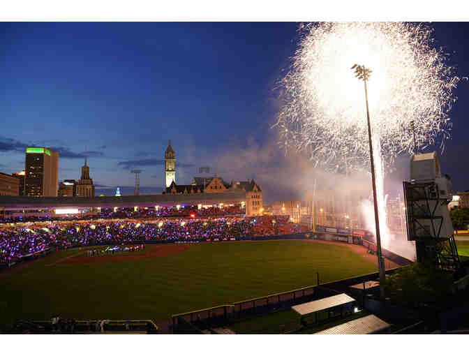 4 Buffalo Bisons tickets to any game PLUS batting practice experience and swag bag