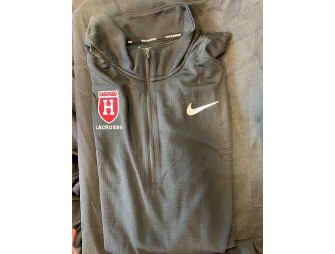 Harvard Men's Lacrosse Gear Bundle - Men's XL Nike Dri-Fit Top &amp; Dri-Fit Hat - Photo 1