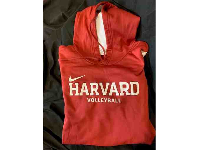 Harvard Volleyball Nike Hooded Sweatshirt - Size Men's XL