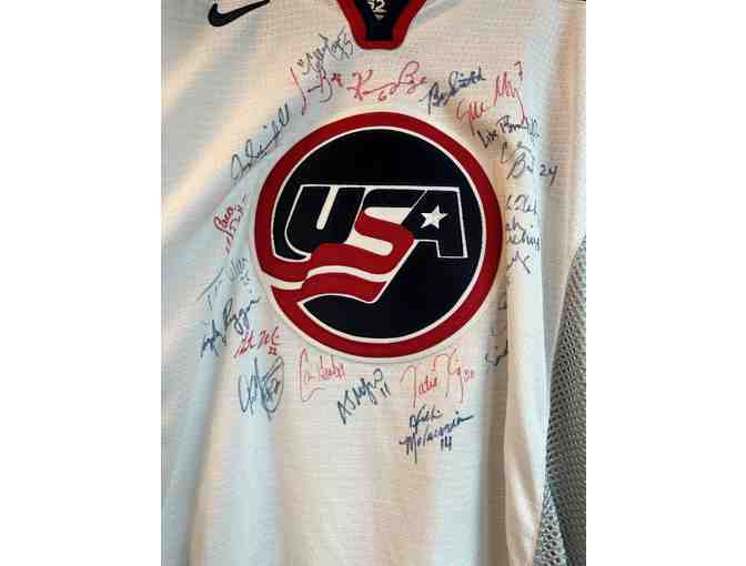 Signed 1998 Olympic Team USA Women's Hockey Jersey - Gold Medal Winning Team!