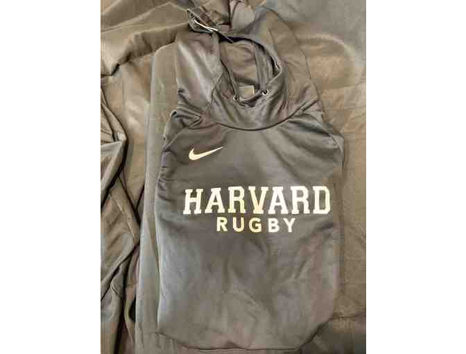 Harvard Rugby Nike Hooded Sweatshirt