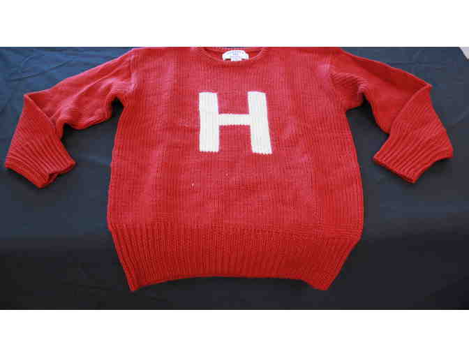 Crimson Harvard Lettersweater - XXS - Photo 1