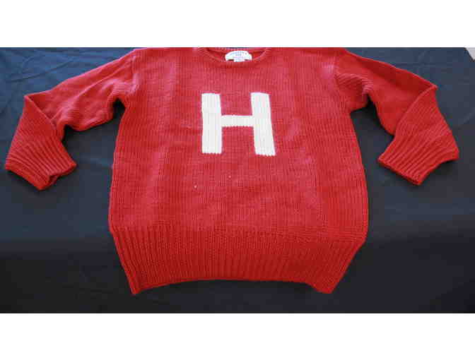 Crimson Harvard Lettersweater - XS - Photo 1