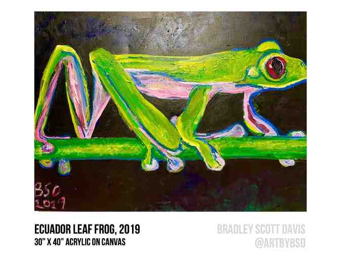 Ecuador Leaf Frog Painting - Photo 1