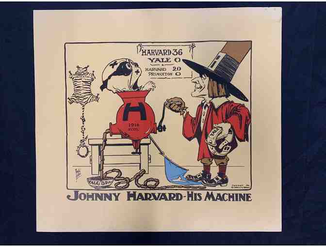 Johnny Harvard - His Machine Poster - Photo 1