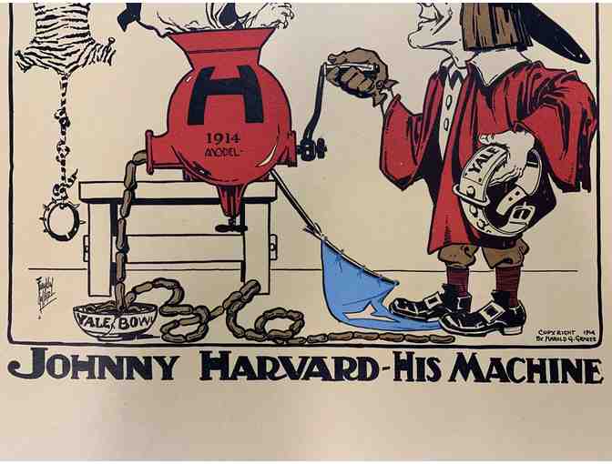 Johnny Harvard - His Machine Poster - Photo 2