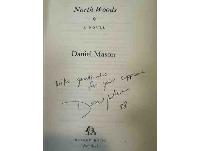 Signed Copy of North Woods by Daniel Mason '98