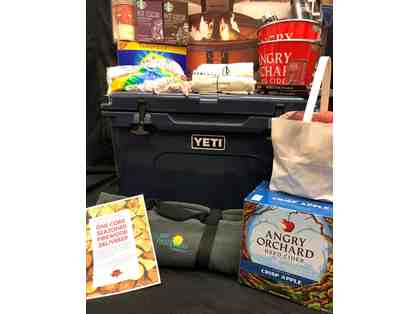 Yeti Tundra, Firepit, a Cord of Seasoned Wood and more