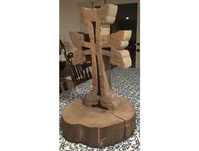 Hand Carved Wooden Armenian Cross