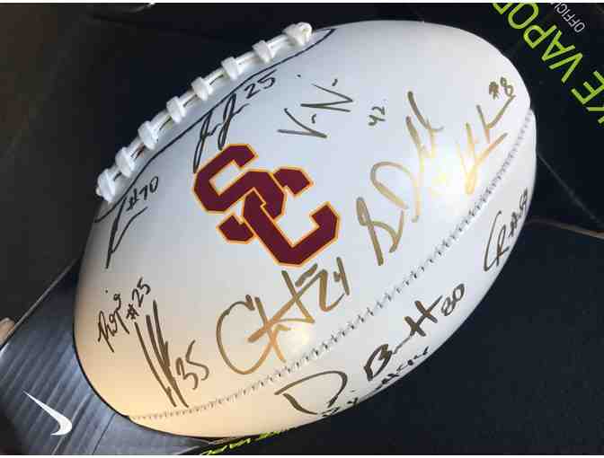 USC Signed Football & Swag