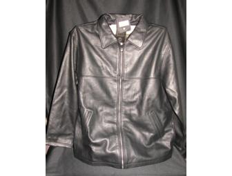 Stormtech Classic Black Leather Jacket