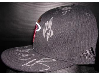 2009-2010 Miami Heat Team Autographed Hat