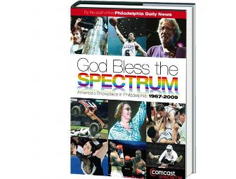 Philadelphia 76ers Spectrum Court and 'God Bless the Spectrum' Collectors Book