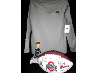 Buckeyes & Blue Jackets Package with Archie Griffin Autograped Football