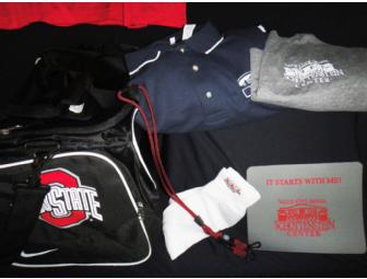 Buckeyes & Blue Jackets Package with OSU Replica Jersey and Concert Posters