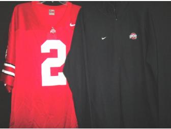 Buckeyes & Blue Jackets Package with OSU Replica Jersey and Concert Posters