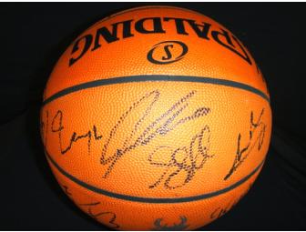 2010-2011 Milwaukee Bucks Team Signed Basketball