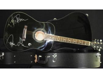 Brooks & Dunn Autographed Epiphone Guitar